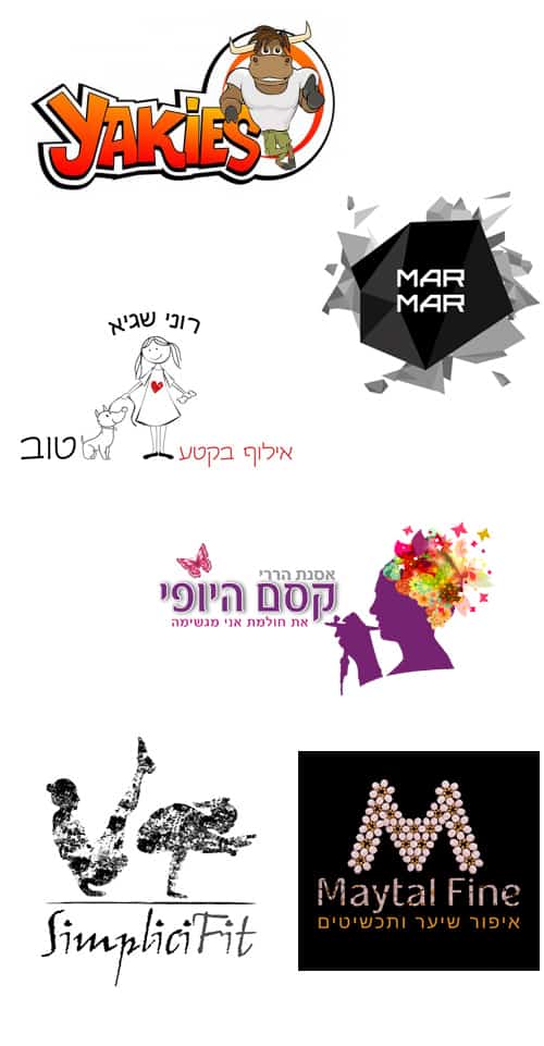עיצוב לוגו דוגמאות